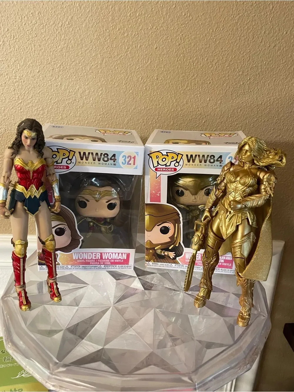 McFarlane Toys Wonder Women Figures Wonder Women WW84 Funko Pops Lot